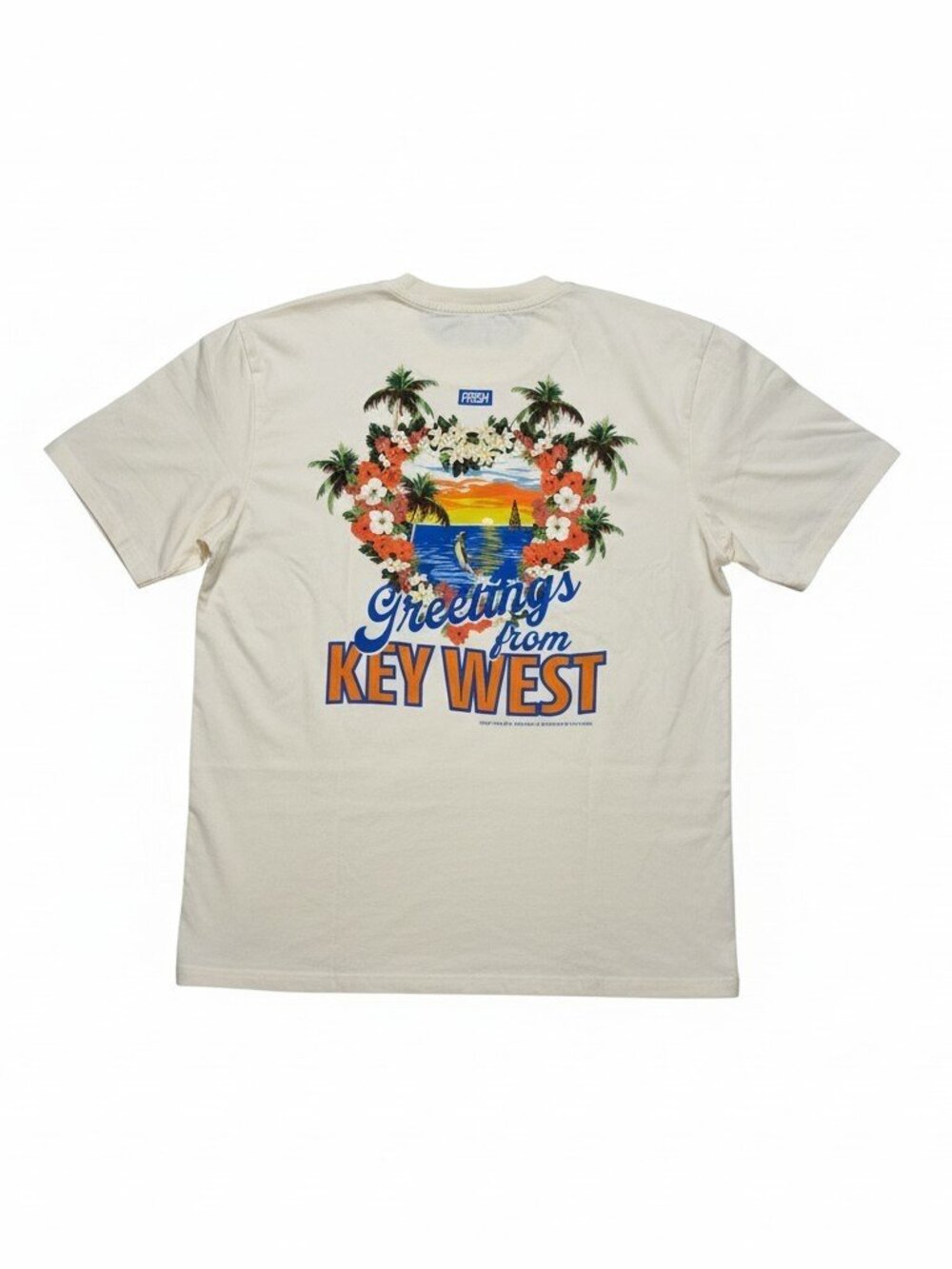 Sperry Fresh Rags T Shirt Mens XXL Key West Gray Graphic Tee Portugal